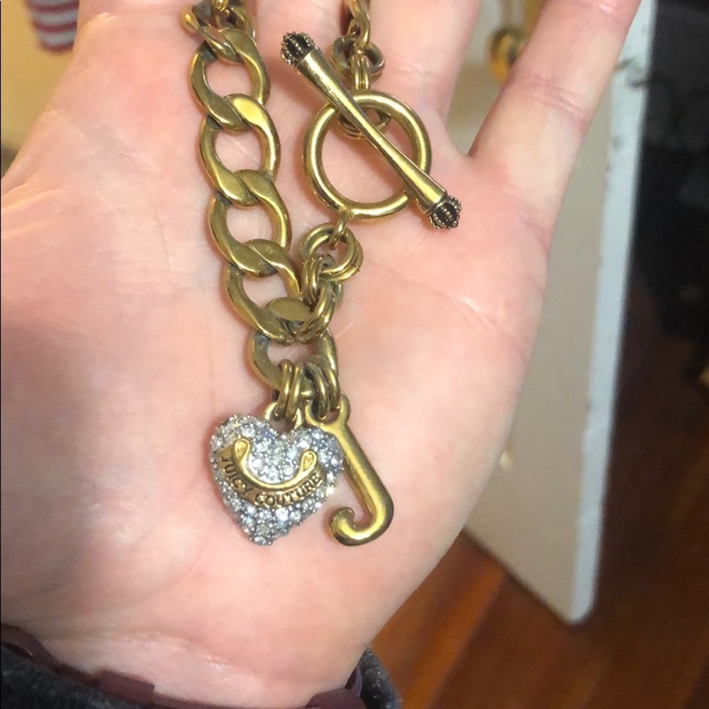 Juicy Couture charm bracelet gold